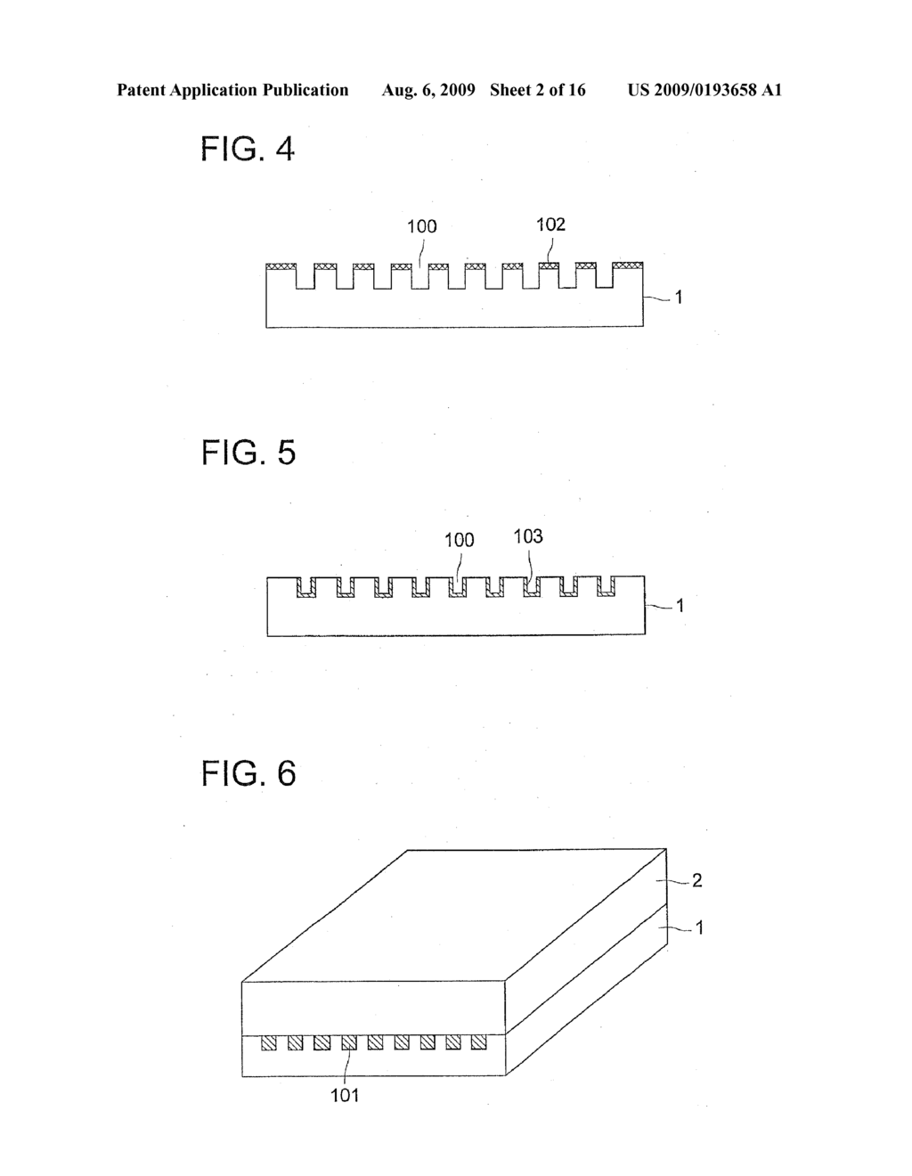 METHOD OF MANUFACTURING SUBSTRATES WITH FEEDTHROUGH ELECTRODES FOR INKJET HEADS AND METHOD OF MANUFACTURING INKJET HEADS - diagram, schematic, and image 03