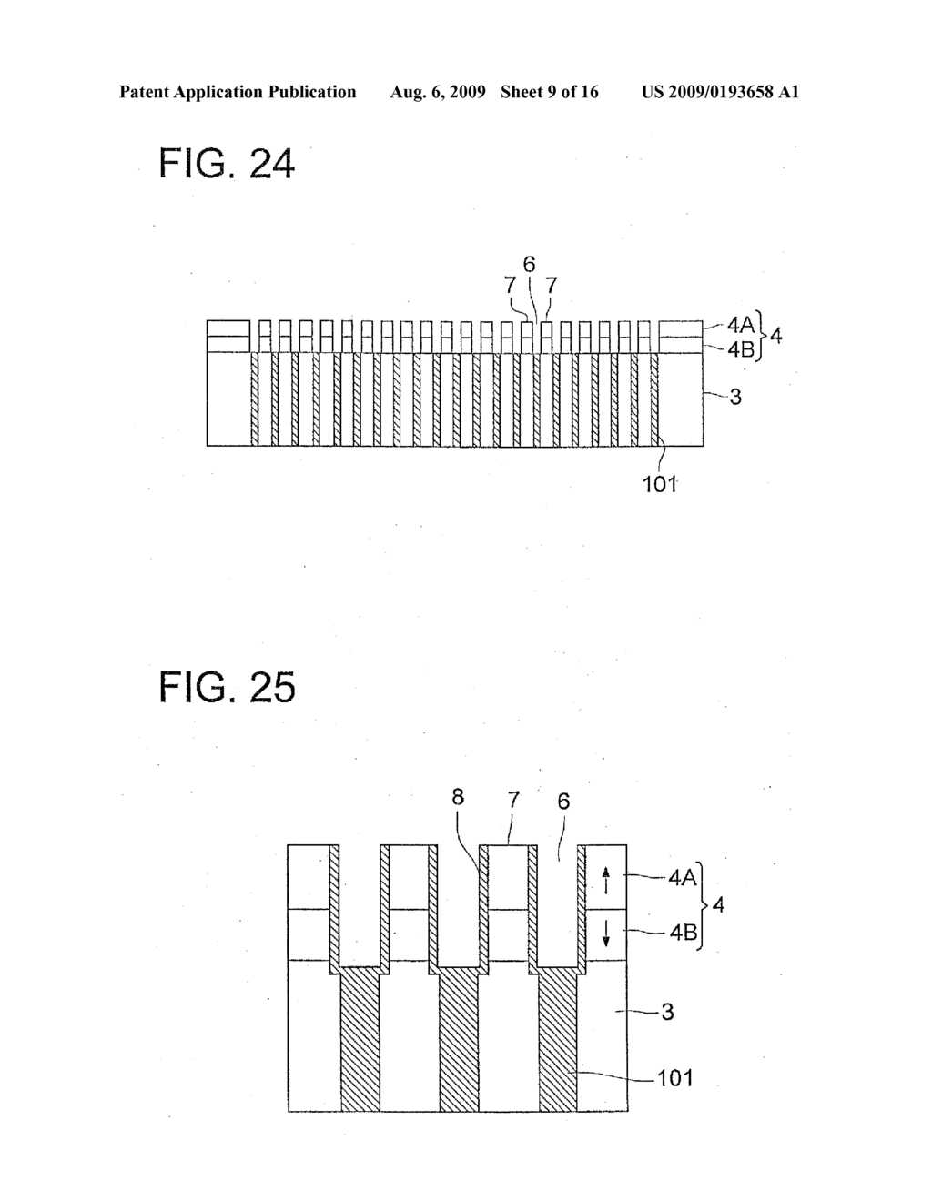 METHOD OF MANUFACTURING SUBSTRATES WITH FEEDTHROUGH ELECTRODES FOR INKJET HEADS AND METHOD OF MANUFACTURING INKJET HEADS - diagram, schematic, and image 10