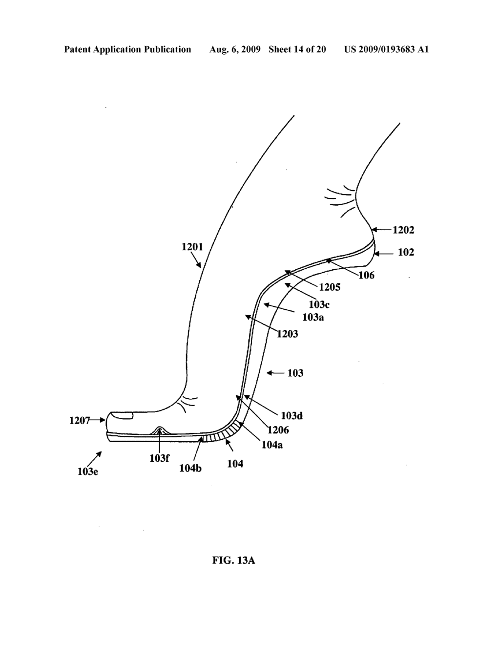 Anatomically Correct Flexible Contoured Footbed Insole - diagram, schematic, and image 15