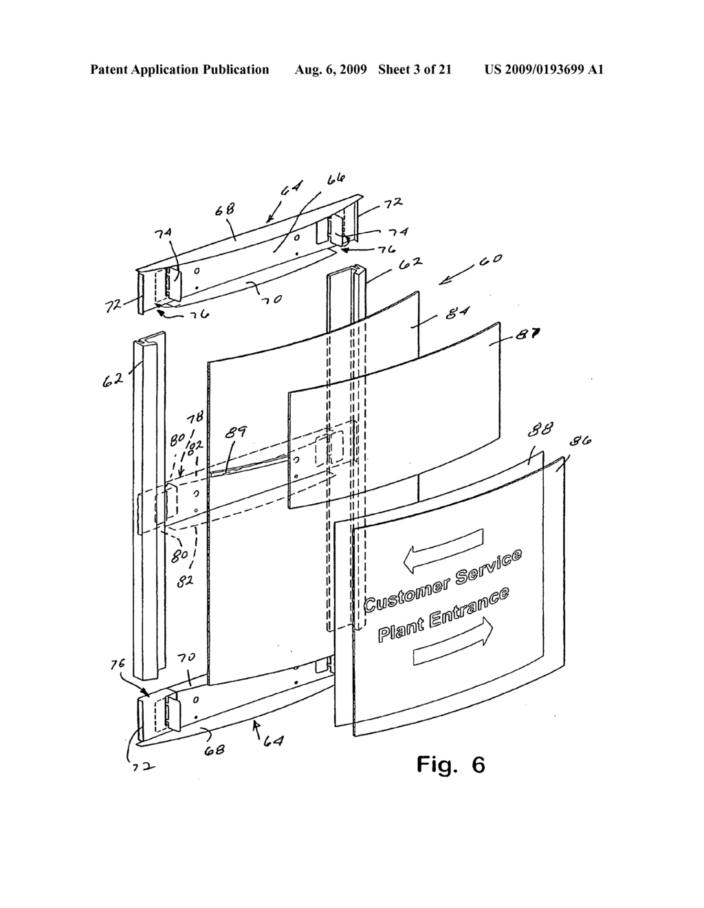 CURVED SIGN ASSEMBLY - diagram, schematic, and image 04