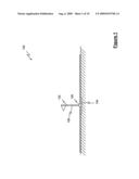 Distance marking device for a golf course diagram and image