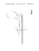 Distance marking device for a golf course diagram and image