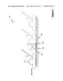 Distance marking device for a golf course diagram and image