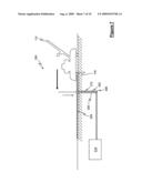 Distance marking device for a golf course diagram and image