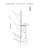 Distance marking device for a golf course diagram and image