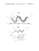 Fishing Lure Spiral Spinner Application diagram and image