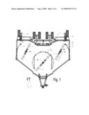 DISTRIBUTION OF MATERIAL DISCHARGED FROM A ROTARY MOWER diagram and image