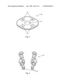 Ring base with releasable hooks diagram and image