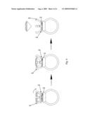 Ring base with releasable hooks diagram and image