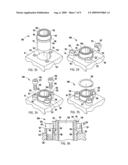 Guided keeper assembly and method for metal forming dies diagram and image