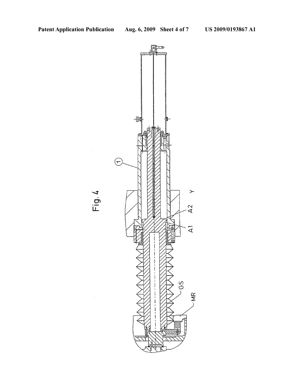 Adjusting cylinders in rolling stands, including vertical edging stands - diagram, schematic, and image 05