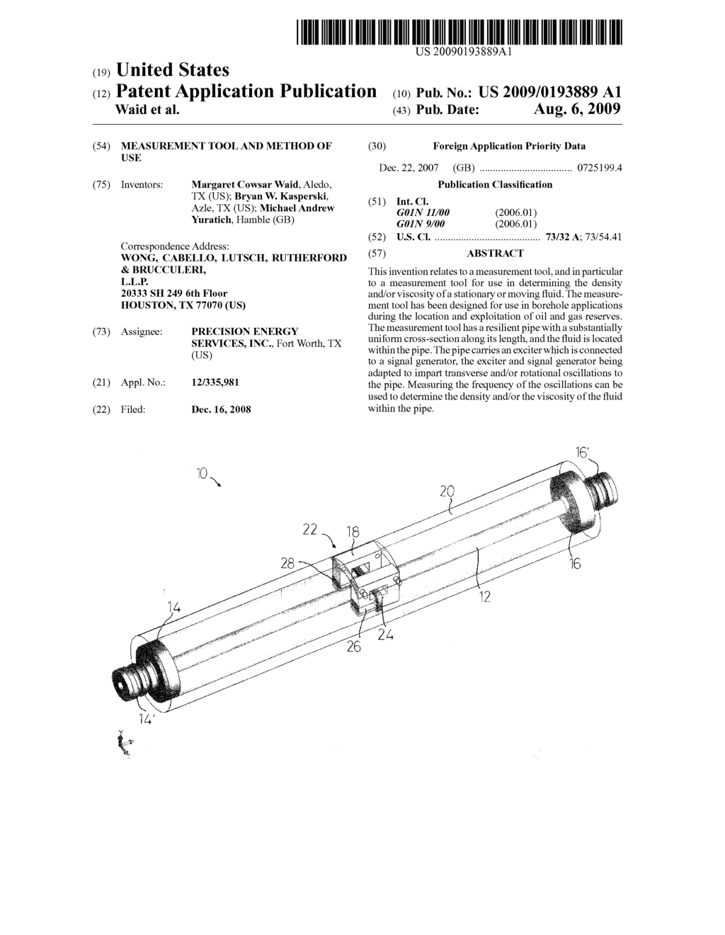 MEASUREMENT TOOL AND METHOD OF USE - diagram, schematic, and image 01