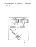 After-treatment method and facility for a coarse aluminum casting diagram and image