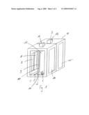 TWIN-TYPE COATING DEVICE WITH IMPROVED SEPARATING PLATE diagram and image