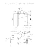 TWIN-TYPE COATING DEVICE WITH IMPROVED SEPARATING PLATE diagram and image