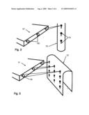 Pet stabilizing platform for motor vehicle interiors diagram and image