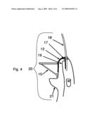 Pet stabilizing platform for motor vehicle interiors diagram and image