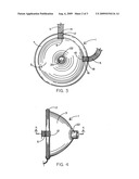 Nipple guard and strap for a nursing female diagram and image