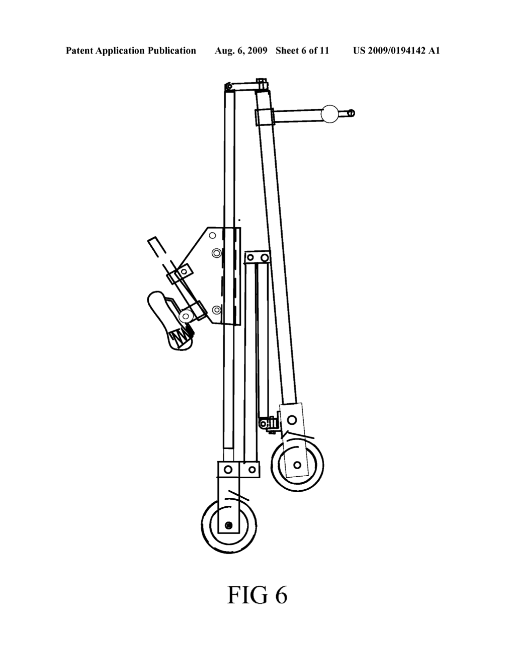 Two-Wheeled In-Line Walker - diagram, schematic, and image 07