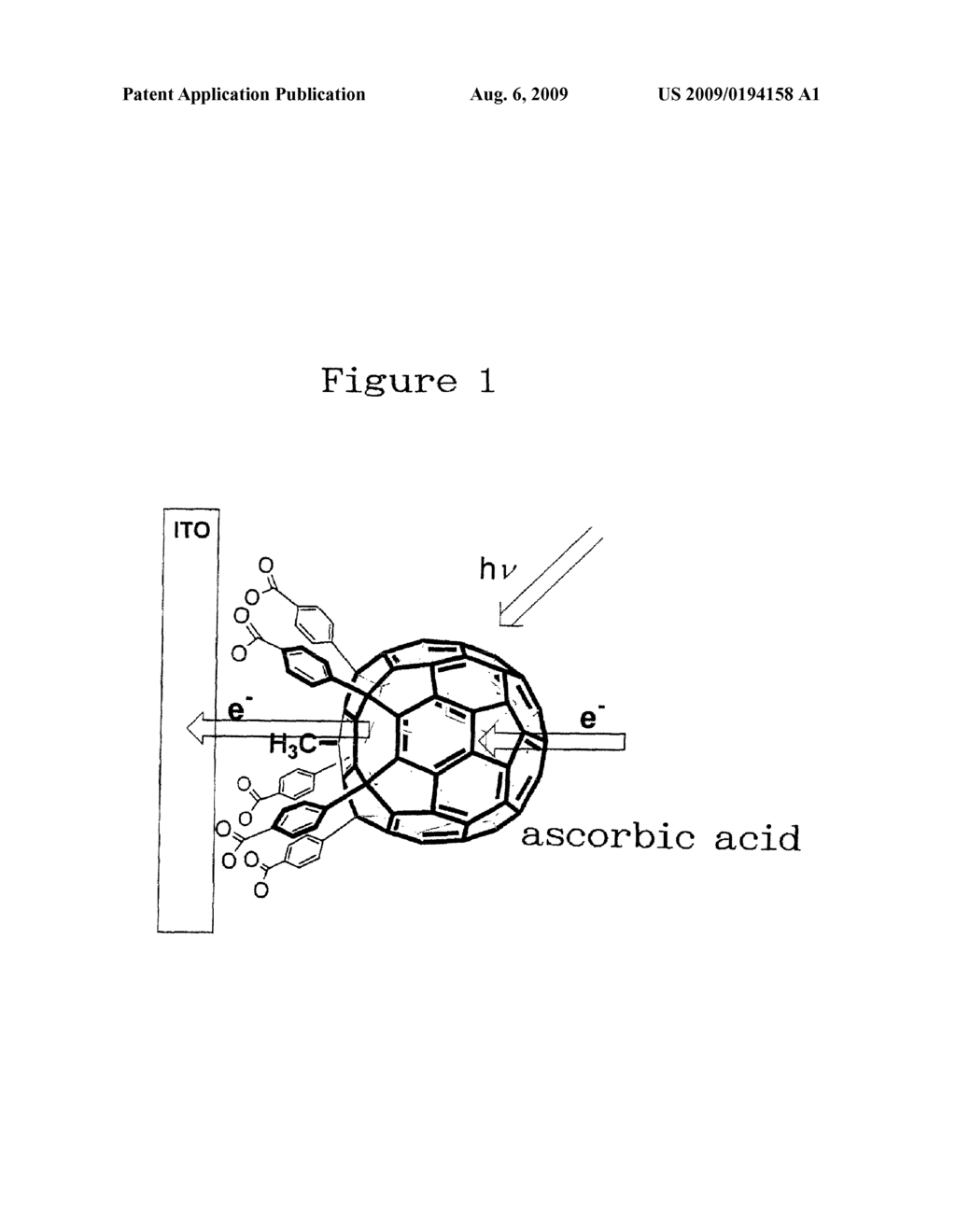 PHOTOELECTRIC CONVERSION MATERIAL CONTAINING FULLERENE DERIVATIVE - diagram, schematic, and image 02