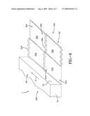 TIRE TREAD DISCHARGE GROOVES WITH TEXTURED BASES diagram and image