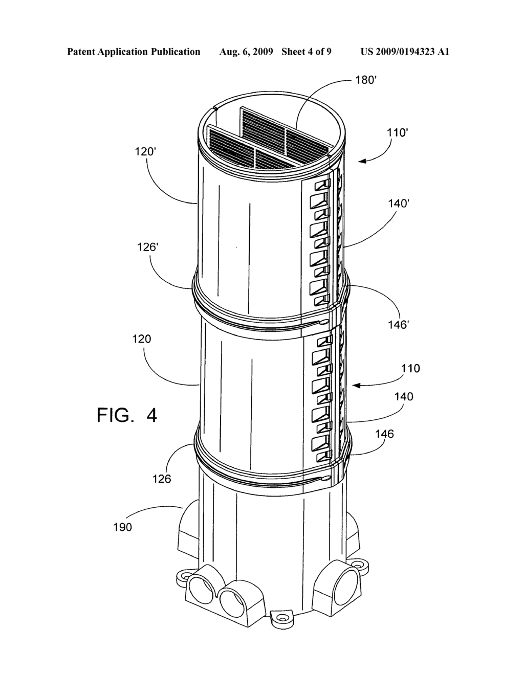 Extension tube for concrete floor boxes - diagram, schematic, and image 05