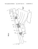 Arrangement of ignition coils and coil-holding structure in a motorcycle, and motorcycle including same diagram and image