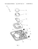 Low-profile switch mechanism diagram and image