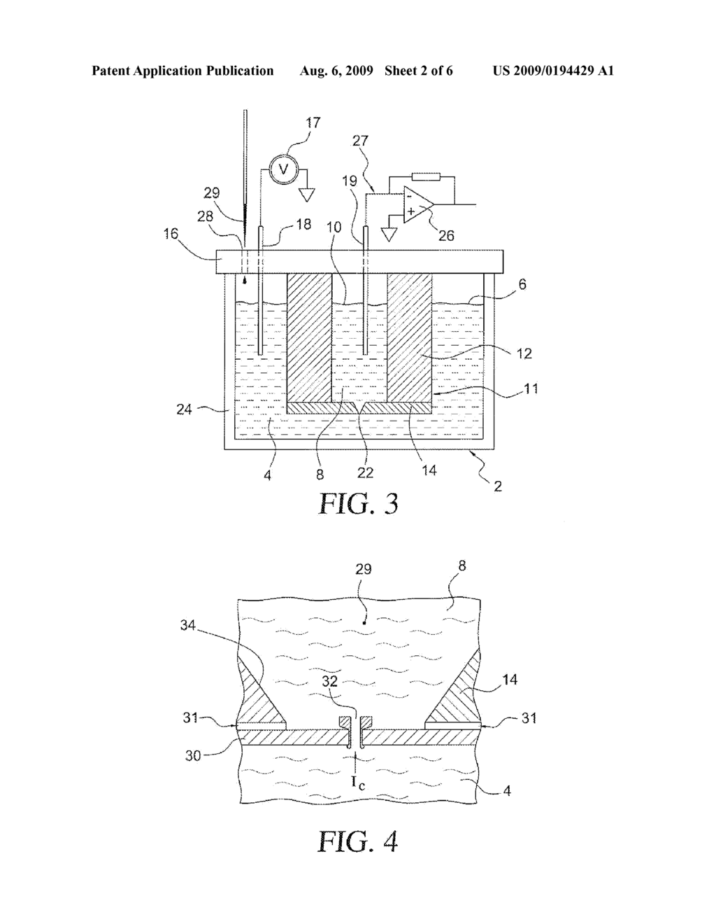 Apparatus and Method for Sensing a Time Varying Ionic Current in an Electrolytic System - diagram, schematic, and image 03