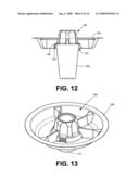 FOOD PLATE WITH BEVERAGE SUPPORT diagram and image