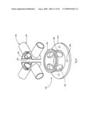 FLOATING TUBULAR ROTORS FOR AN IMPACT CRUSHING APPARATUS diagram and image