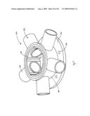 FLOATING TUBULAR ROTORS FOR AN IMPACT CRUSHING APPARATUS diagram and image