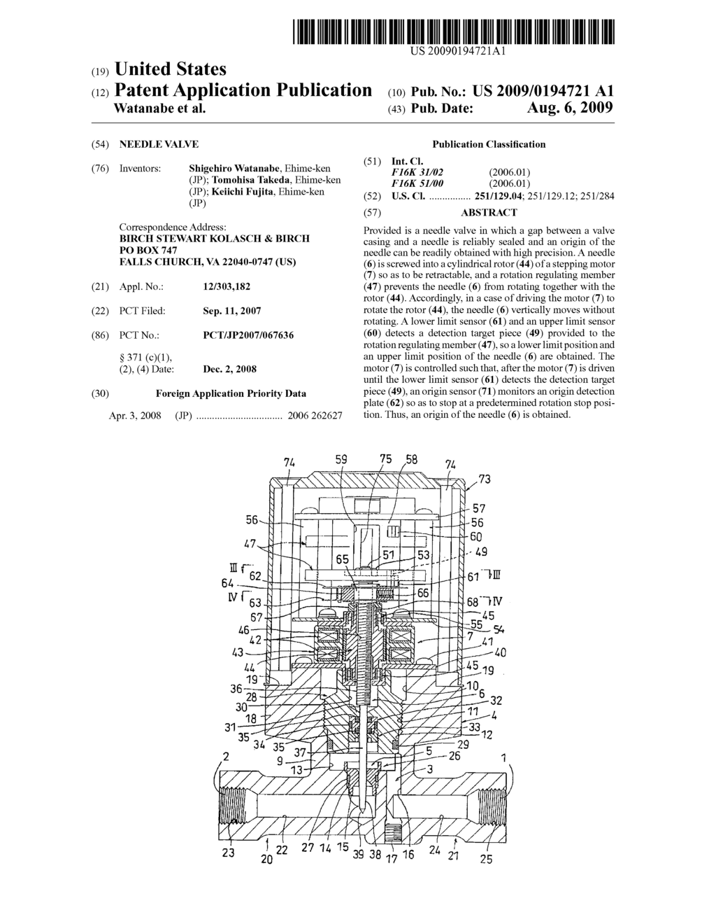 NEEDLE VALVE - diagram, schematic, and image 01