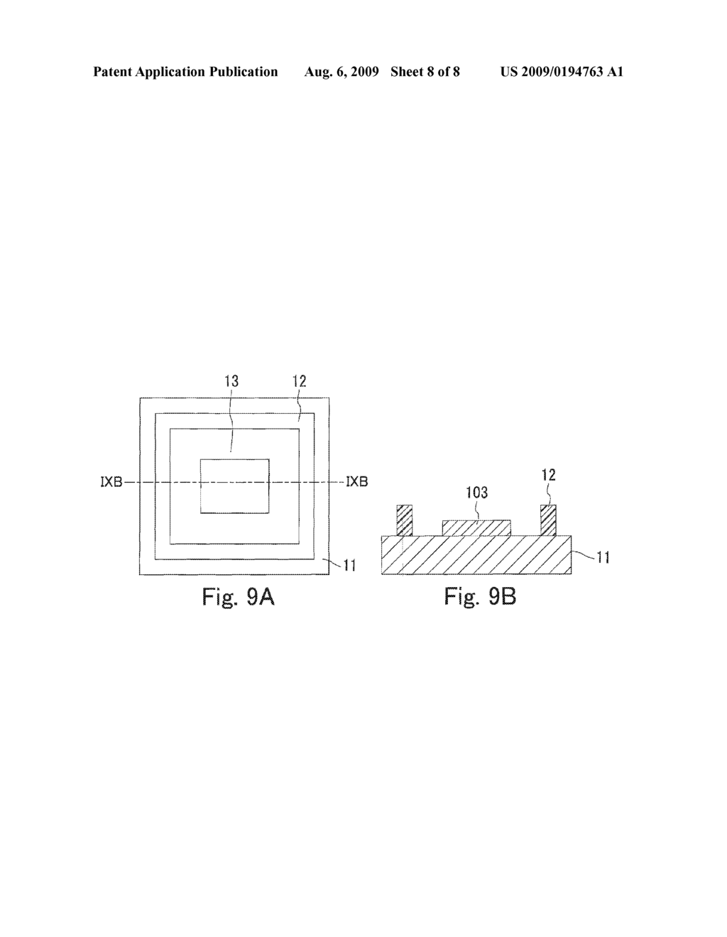 SEMICONDUCTOR ELEMENT, METHOD FOR MANUFACTURING THE SEMICONDUCTOR ELEMENT, ELECTRONIC DEVICE AND METHOD FOR MANUFACTURING THE ELECTRONIC DEVICE - diagram, schematic, and image 09