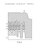 SEMICONDUCTOR DEVICE USING ELEMENT ISOLATION REGION OF TRENCH ISOLATION STRUCTURE AND MANUFACTURING METHOD THEREOF diagram and image