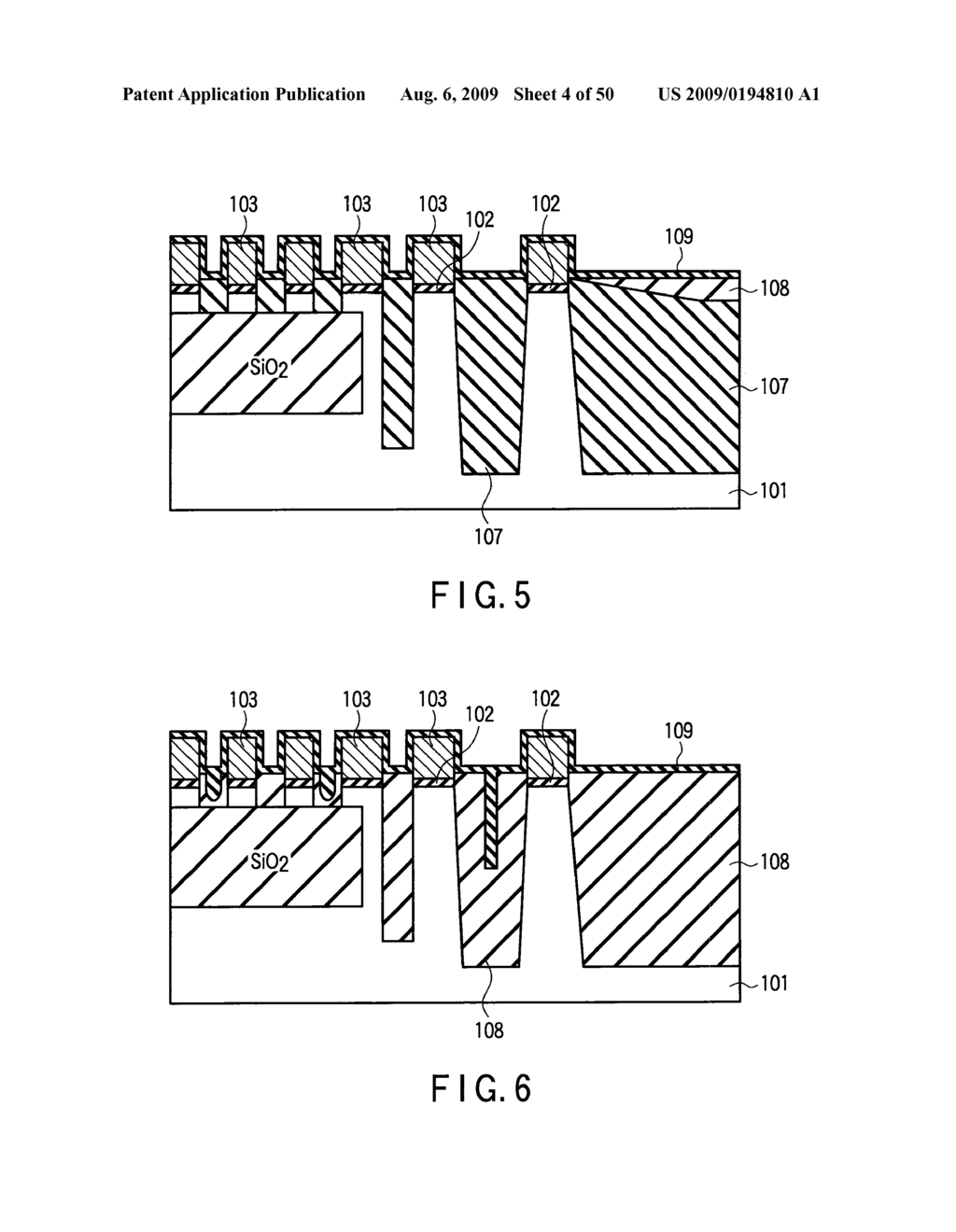 SEMICONDUCTOR DEVICE USING ELEMENT ISOLATION REGION OF TRENCH ISOLATION STRUCTURE AND MANUFACTURING METHOD THEREOF - diagram, schematic, and image 05