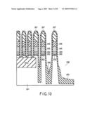 SEMICONDUCTOR DEVICE USING ELEMENT ISOLATION REGION OF TRENCH ISOLATION STRUCTURE AND MANUFACTURING METHOD THEREOF diagram and image