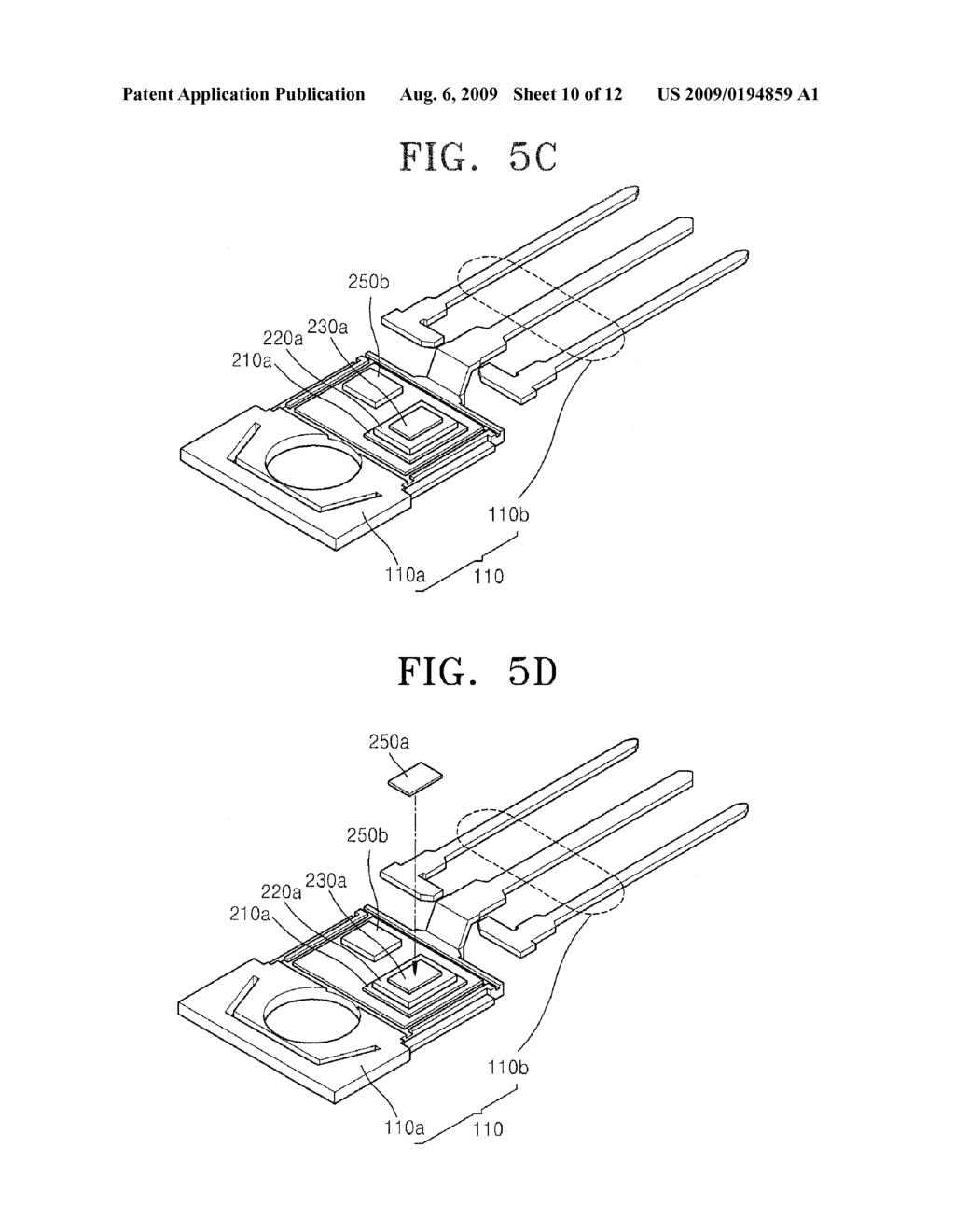 SEMICONDUCTOR PACKAGE AND METHODS OF FABRICATING THE SAME - diagram, schematic, and image 11