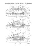 Apparatus and method for manufacturing products from a thermoplastic mass diagram and image