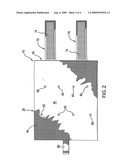 Protective cover device for attachment over foot rest brackets on a wheelchair diagram and image