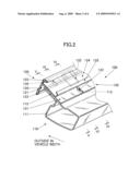 VEHICLE DOOR SASH STRUCTURE diagram and image