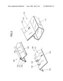 VEHICLE DOOR SASH STRUCTURE diagram and image