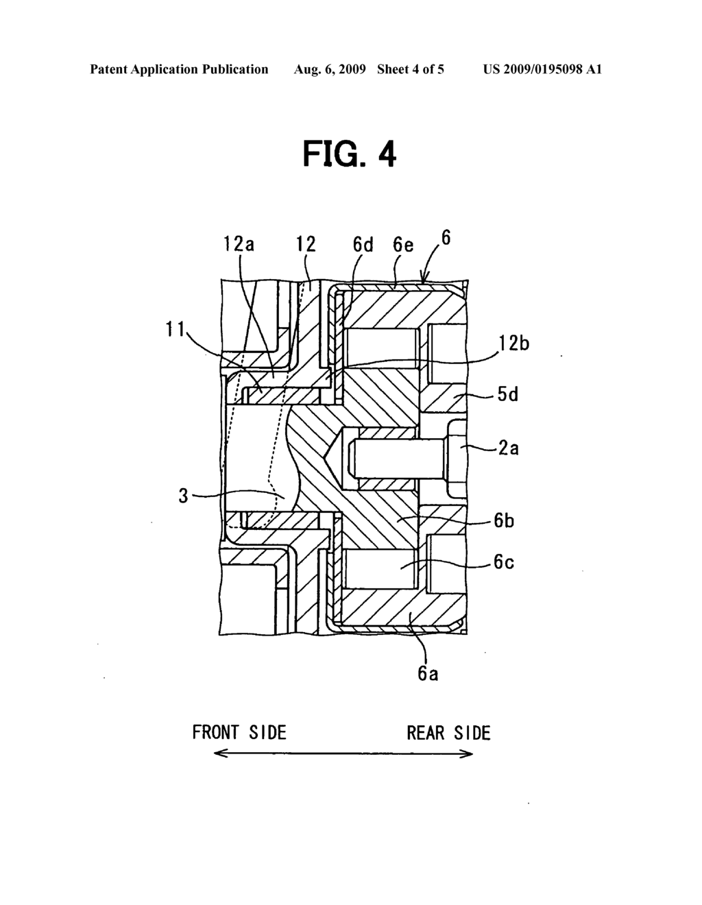 Starter for cranking internal combustion engine - diagram, schematic, and image 05