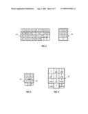 NARROW ANGULAR KEYBOARD FOR A HANDHELD MOBILE COMMUNICATION DEVICE diagram and image