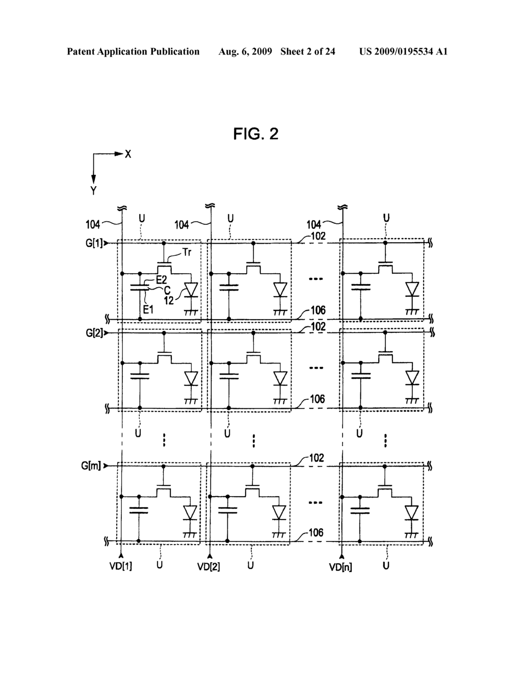 ELECTRO-OPTICAL DEVICE, METHOD OF DRIVING ELECTRO-OPTICAL DEVICE, AND ELECTRONIC APPARATUS - diagram, schematic, and image 03