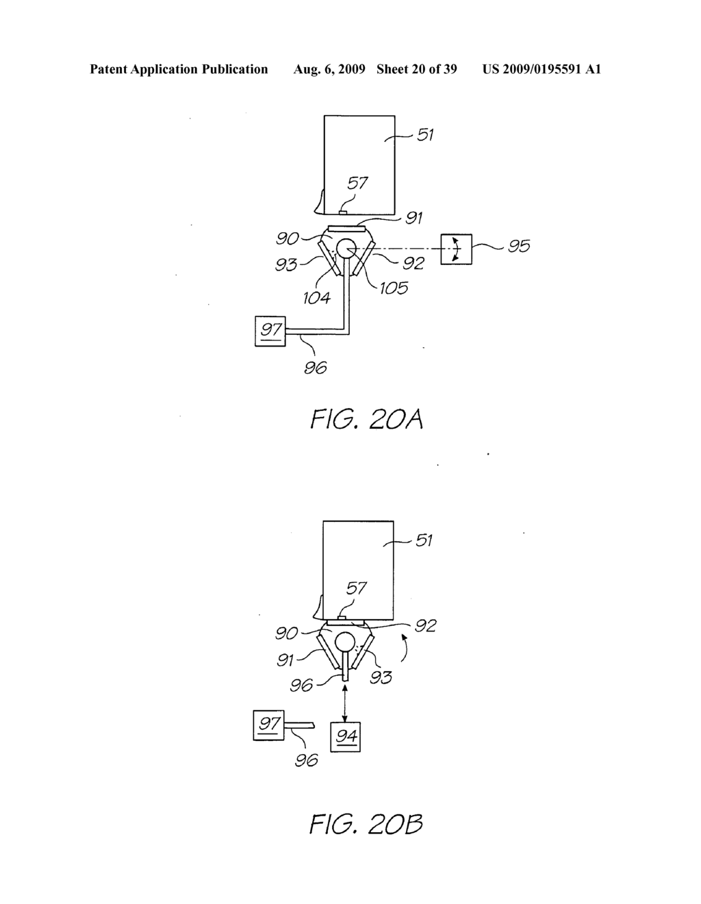 Printer Having Pivotally Capped Duplexed Printheads - diagram, schematic, and image 21