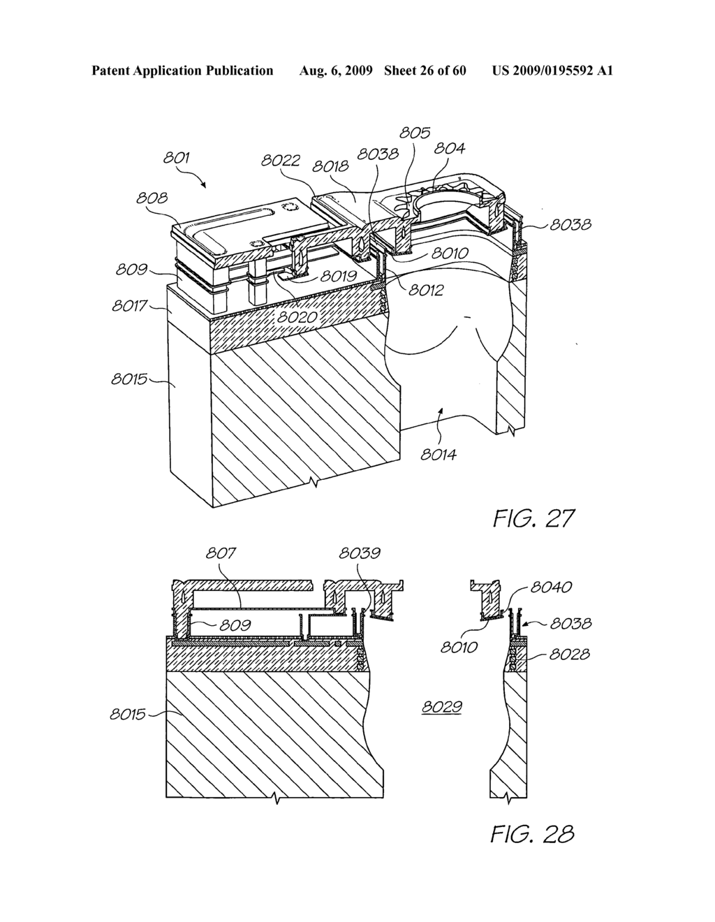 CARTRIDGE UNIT INCORPORATING PRINTHEAD AND INK FEED SYSTEM - diagram, schematic, and image 27