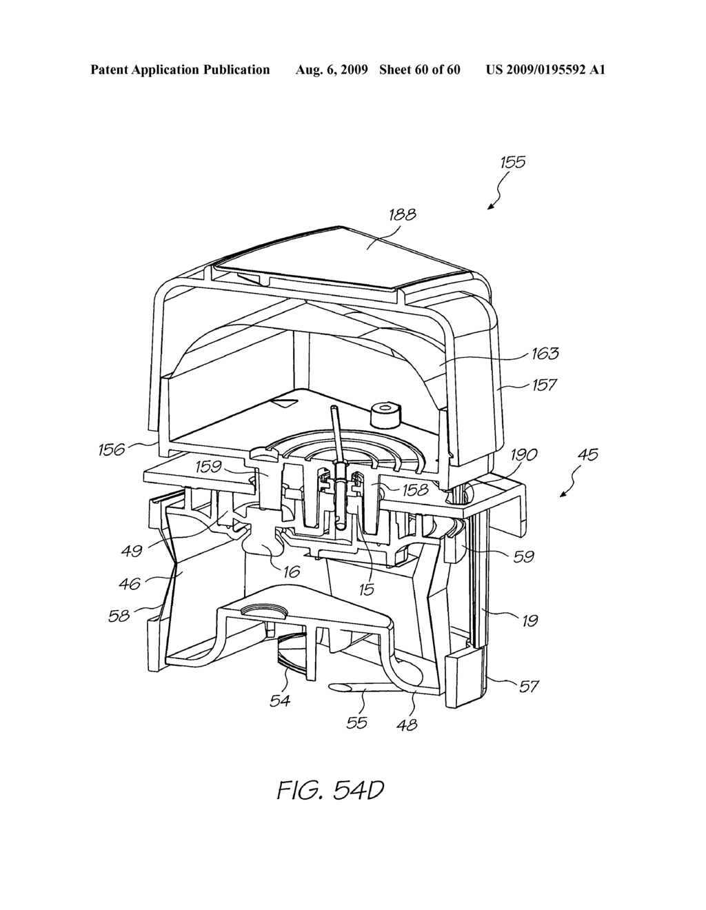 CARTRIDGE UNIT INCORPORATING PRINTHEAD AND INK FEED SYSTEM - diagram, schematic, and image 61