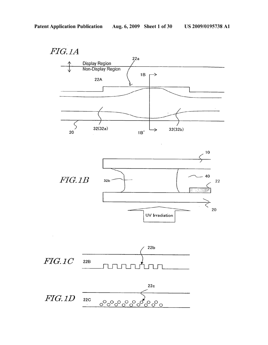 LIQUID CRYSTAL DISPLAY PANEL AND METHOD FOR PRODUCING THE SAME - diagram, schematic, and image 02