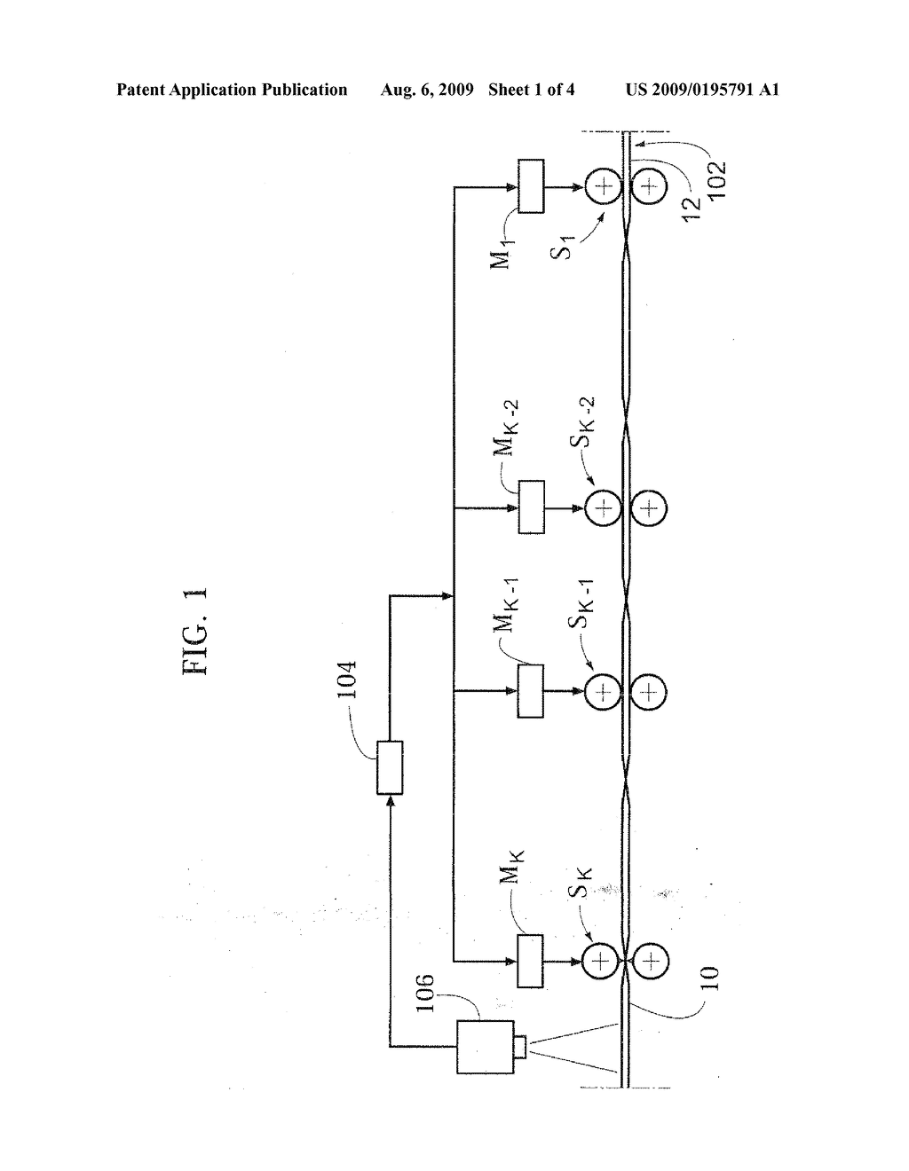 METHOD AND A SYSTEM FOR THE AUTOMATIC REGULATION OF PRODUCTION LINES AND CORRESPONDING COMPUTER PROGRAM PRODUCT THEREFOR - diagram, schematic, and image 02